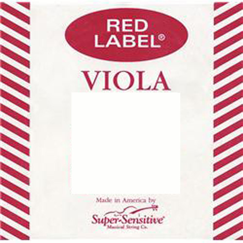 Red lable viola string set - string,